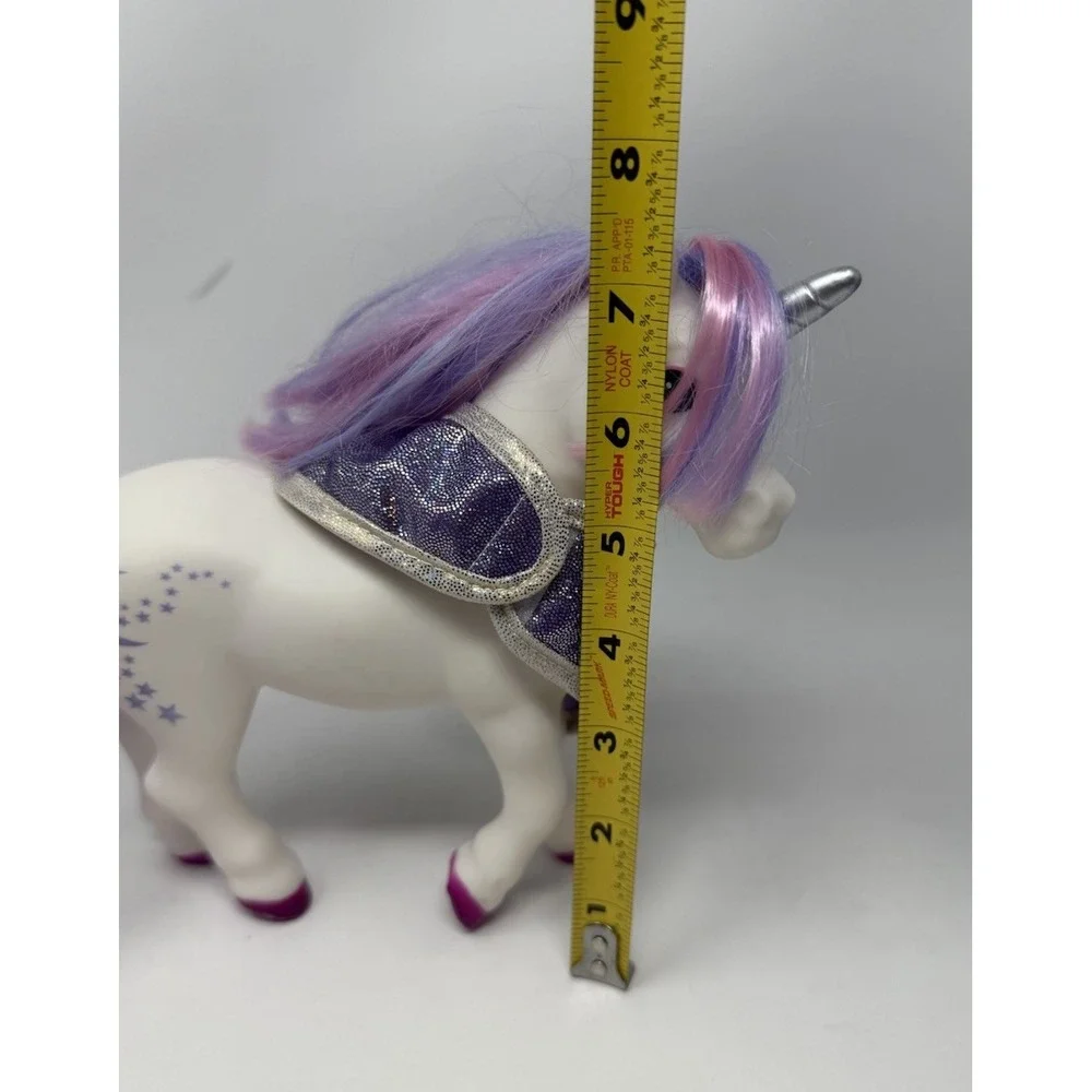 Breyer LUNA Bath time Unicorn Purple Pink Hair‎ Stars